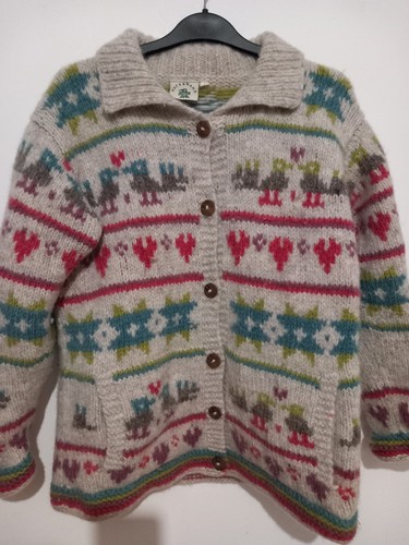 Vintage pachamama hand knitted - pachamama, hand-knitted