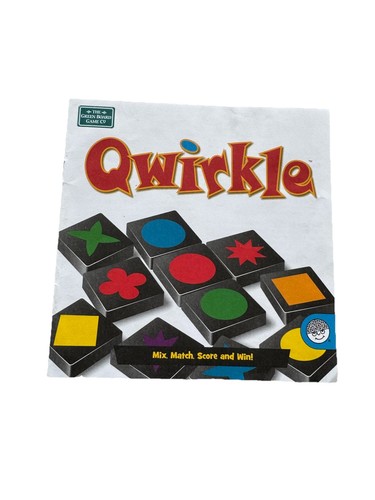 Qwirkle game wooden - qwirkle,