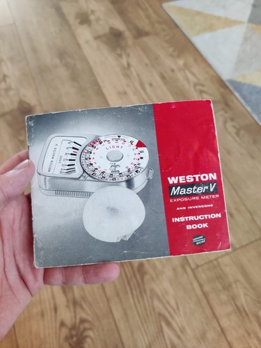 Weston master exposure meter - exposure,