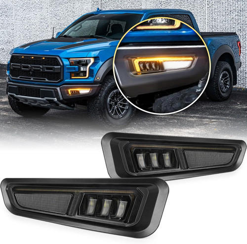 Ford raptor fog lights - raptor, amber