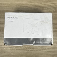 Roper Rhodes Rondo Pneumatic Dual Flush Plate - Chrome - TR9012/CRFPC | FREE P&P