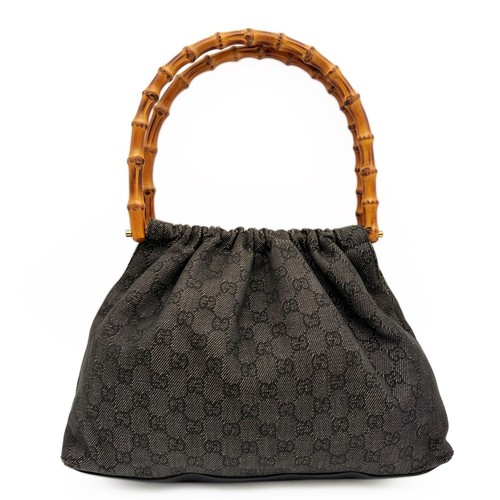 Gucci bamboo canvas - gucci,