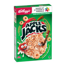 Kellogg's Apple Jacks Cereal 320g - Canadian