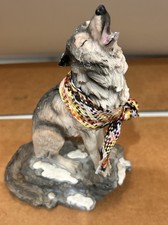 Vintage Howling Wolf Wearing