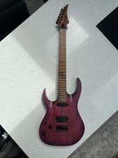 Left Handed Solar AB1.6HTPB LH+ - Trans Purple Burst Matte guitar