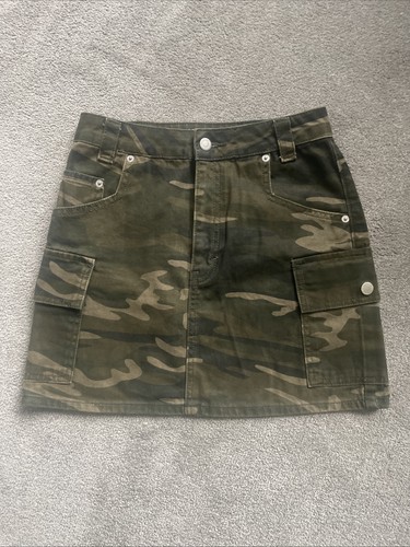 Topshop camo cargo denim - camo,
