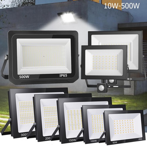 10w 500w led floodlight pir - led,
