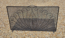 Peacock design large wrought