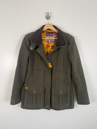 Joules tweed jacket size - size, 12