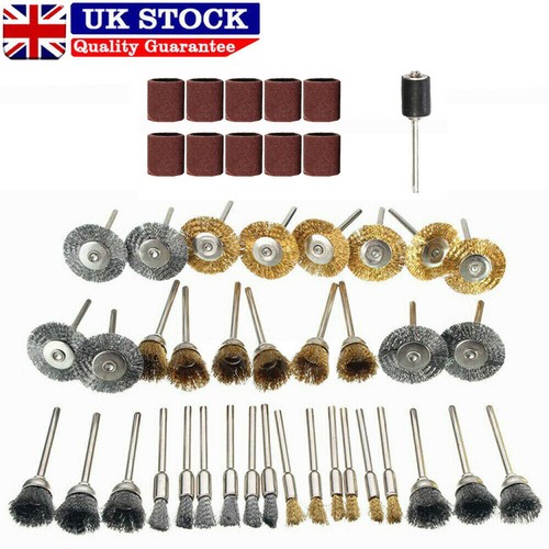 47pc rotary steel wire - 47pc, brass