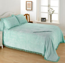 Diana Cowpe Bedspread Candlewick Geneva Design | 100% Cotton Chenille Bed Throw 
