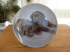 DANBURY MINT POETRY OF THE BLACK LABRADOR COLLECTOR PLATE "MORE LIKE YOU"