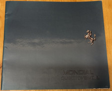 1982 Ferrari Mondial quattrovalvole Brochure Book Prospekt