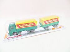 MAJORETTE 366 'BACHE & REM SUPER CARGO LORRY/TRUCK & TRAILER' VINTAGE. BOXED