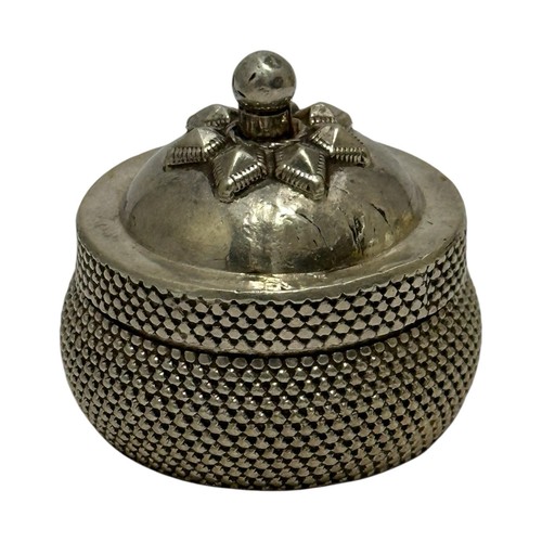 Vintage silver round keepsake - vintage,