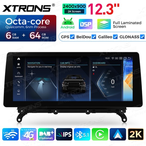 Android head unit car - 12.3",