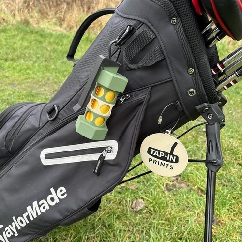 Golf tee holder - tee, printed