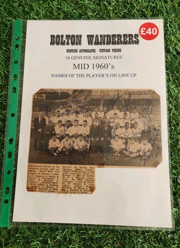 Bolton wanderers signed - wanderers,
