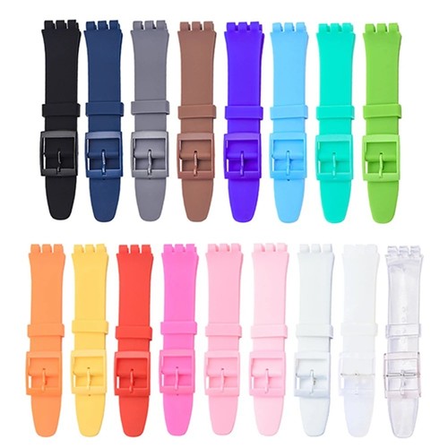 17mm silicone rubber swatch - 17mm,