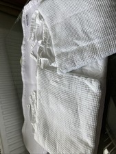 Baby Cot Bumper, 3D Mesh Lining Airflow, Breathable Cot Liner for Babies, White