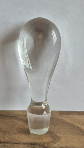 Antique hand blown glass - hand,