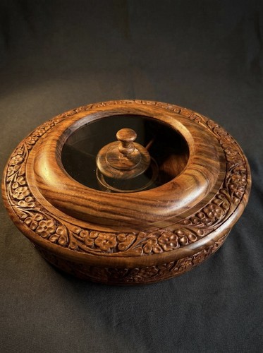 Hand made carved wooden - hand,