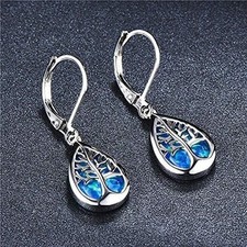 925 Sterling Silver Blue Fire