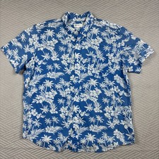 Vintage GAP Retro Hawaiian Pattern Print Short Sleeve Shirt Oversized Men’s XL