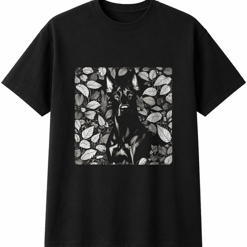 Charcoal doberman nature - charcoal, in