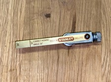 VINTAGE STANLEY PLANE HONING ANGLE GUIDE CARPENTERS JOINERS WOODWORK OLD TOOLS