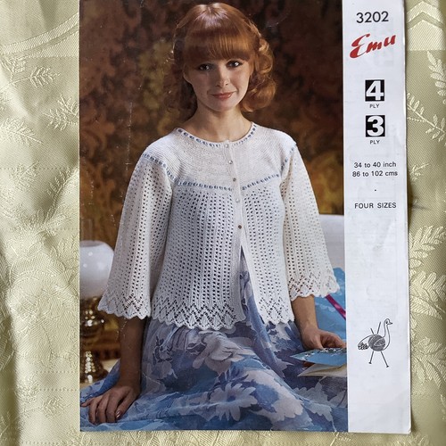 Emu knitting pattern 3202