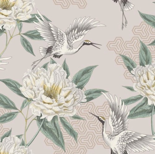 Flying cranes wallpaper - flying,
