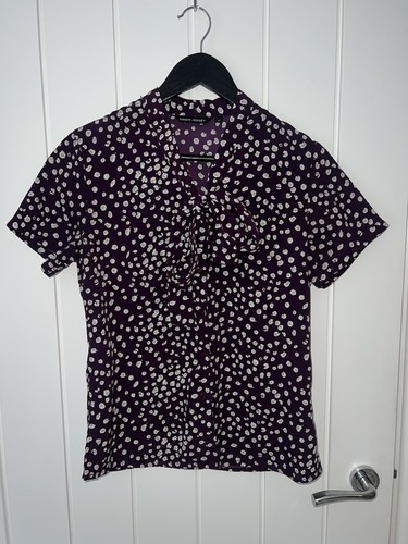 Simon jersey plum - plum, abstract