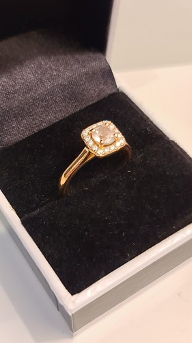 Stunning halo morganite - halo, and