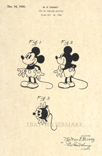 Official mickey mouse 1930 - mouse,
