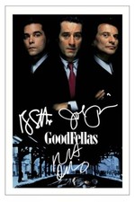 PESCI LIOTTA DE NIRO Signed Autograph PHOTO Fan Gift Signature Print GOODFELLAS