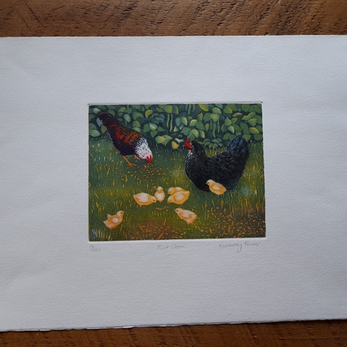 Signed print rosemary - print,