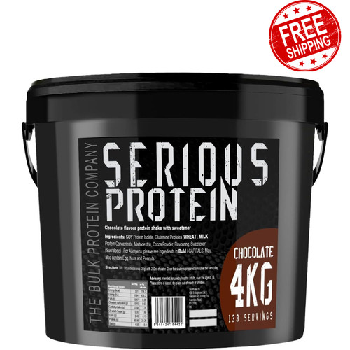 Serious protein powder 4kg low - serious,