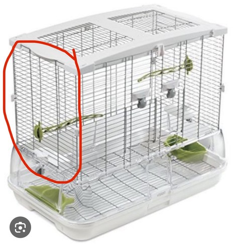 Vision bird cage side - 2,