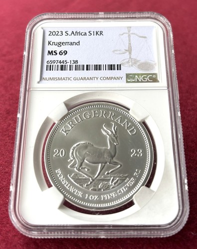 Ms69 2023 krugerrand 1oz 999 - krugerrand,