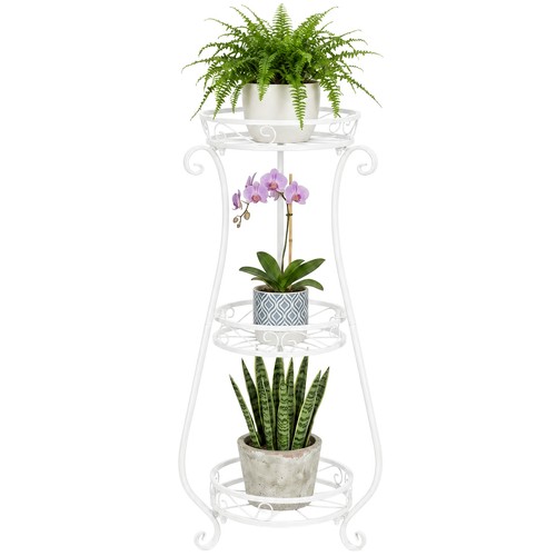 Three tier plant display - three‑tier,