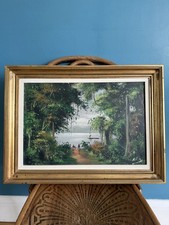 Vintage Framed Oil Painting