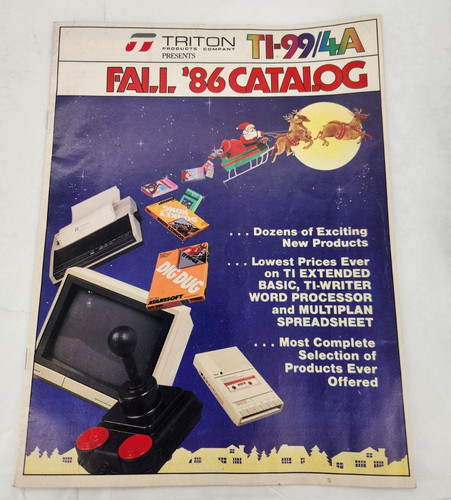 Fall 1986 triton - ti-99/4a,