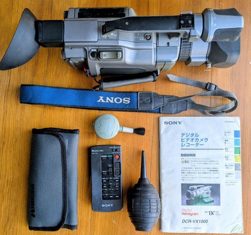 Sony dcr vx1000 - sony, digital
