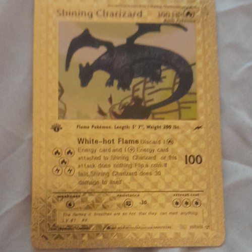 Shining charizard 107 - charizard, neo