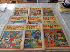 9 X VINTAGE VALIANT AND TV21 1971