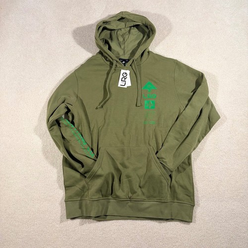 Lrg hoodie mens large green - mens,