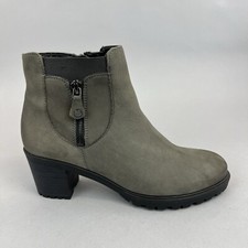 Ara Nubuck Leather Ankle Zip
