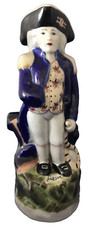 Jug Toby Lord Nelson Staffordshire Pottery Marked 1848 Antique FREE POSTAGE