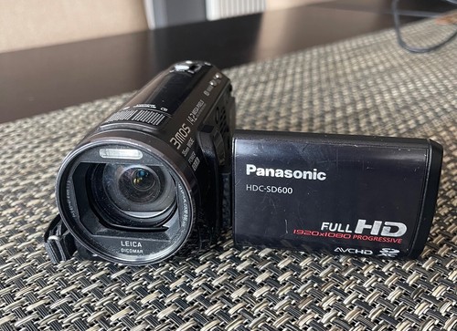 Panasonic hdc sd600 full - hdc-sd600, hd